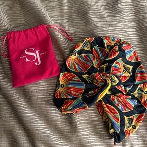 Sassy Jones Colorful Headwrap with Storage Pouch